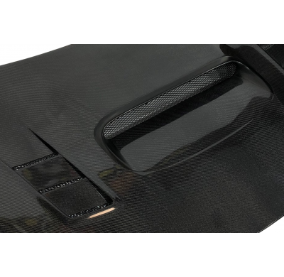 Capó Carbono Toyota GT 86 / Subaru BRZ Black Con Toma Fibra de Carbono