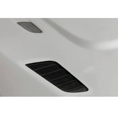 Capó De Fibra BMW E92 / E93 2006-2009 Look M3 Toma GTR Black Fibra de vidrio