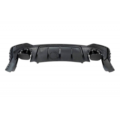 Difusor Trasero Audi Q3 2018-2022 Look RSQ3 Plástico ABS