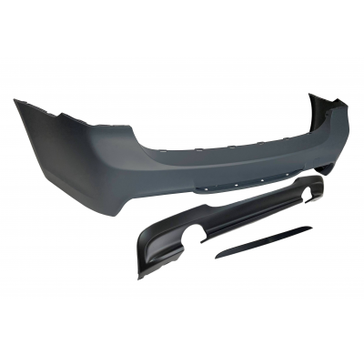 Kit De Carrocería BMW E91 2005-2008 Look M-Tech 2 Salidas ABS Plástico ABS