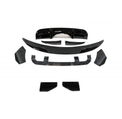 Kit De Carrocería BMW F15 Look M Performance Brillante Negro Plástico ABS