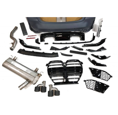 Kit De Carrocería BMW G20 Look G80 Plástico ABS