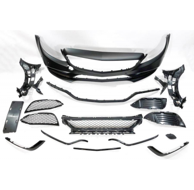 Kit De Carrocería Mercedes W205 2014-2018 4p Look AMG Plástico ABS