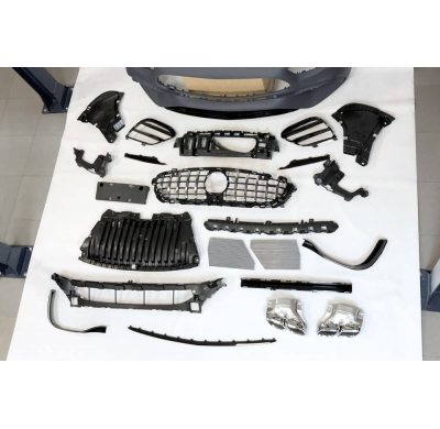 Kit De Carrocería Mercedes W213 4p 2020+ look AMG E63 ABS Plástico ABS