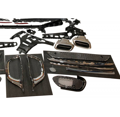 Kit De Carrocería Mercedes W223 Look Maybach Plástico ABS