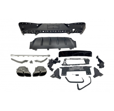 Kit De Carrocería Mercedes X254 GLC 2023+ Coupe look AMG GLC63 Plástico ABS