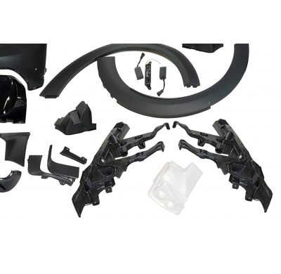 Kit De Carrocería Mini Cooper F56 / F57 2P 2014-2020 Look JCW 2021 Plástico ABS