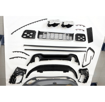 Kit De Carrocería Volkswagen Golf 8  3 /5P 2019-2023 Look GTI 2 Salidas Plástico ABS