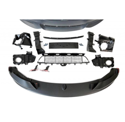 Paragolpes Delantero BMW F32 F33 F36 Look M Performance Spoiler Plástico ABS