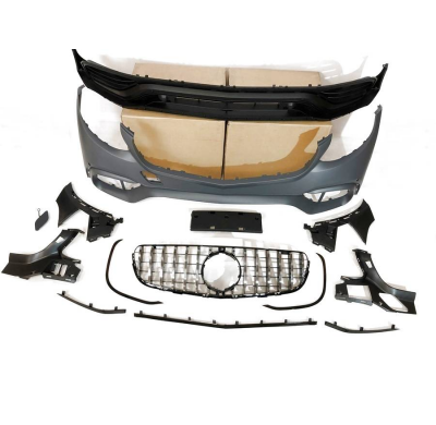 Paragolpes Delantero Mercedes X253 GLC 2015-2019 look AMG GLC63 Plástico ABS