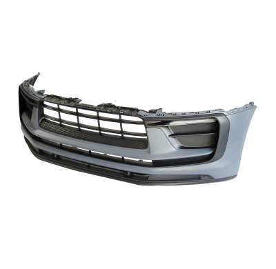 Paragolpes Delantero Porsche Macan 2014-2018 Look 2023 Faros delanteros Plástico ABS