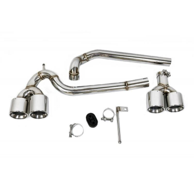 Paragolpes Trasero BMW F10 10-16 Look M5 Escape Plástico ABS