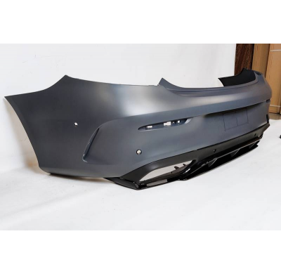 Paragolpes Trasero Mercedes W205 Coupe 14-18 / 19+ Look E53 Plástico ABS