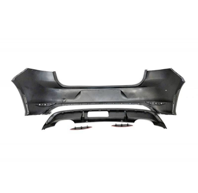 Paragolpes Trasero Volkswagen Golf 7 3/5P  Look R ABS Plástico ABS
