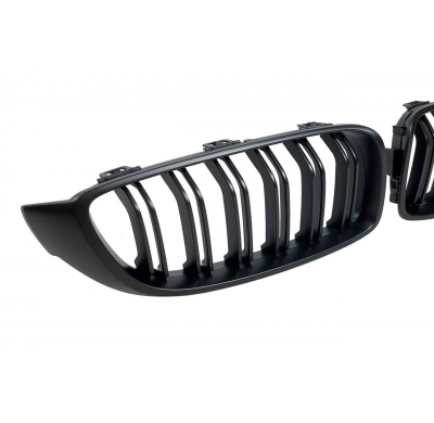 Parrilla BMW F32 / F33 / F36 Look M4 Negro Mate Plástico ABS