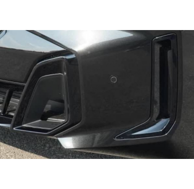 Splitters Delanteros BMW G05 X5 / G18 LCI Negro brillante Plástico ABS