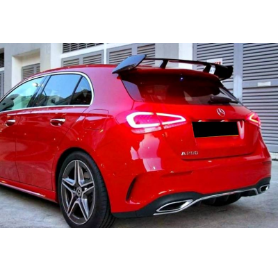 Alerón Mercedes W177 Look AMG Negro brillante Plástico ABS