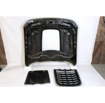Capó Ford Mustang Look GT500 18-22 Aluminio Metal