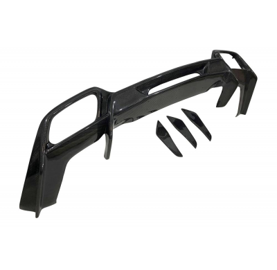 Difusor Trasero Mercedes R190 Coupe Look AMG GT Carbono Fibra de Carbono