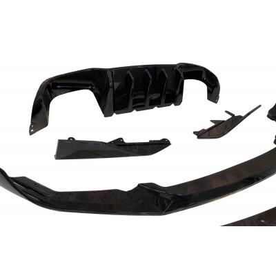 Kit De Carrocería BMW F87 Look M2 CS Performance Brillante Negro Plástico ABS