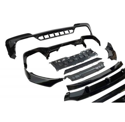 Kit De Carrocería BMW X3 G01 2018-2021 Look M Performance Brillante Negro Plástico ABS