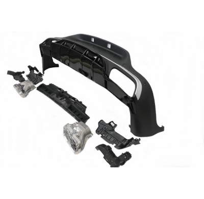 Kit De Carrocería Mercedes GLC X253 COUPE 2016-2019 Look 2020 GLC63 Plástico ABS