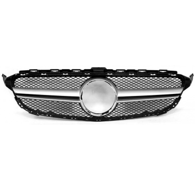 Kit De Carrocería Mercedes W205 2014-2018 Coupe Look AMG C63 Plástico ABS