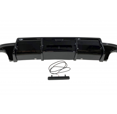 Kit De Carrocería Volkswagen Golf 7 Brillante Negro Plástico ABS