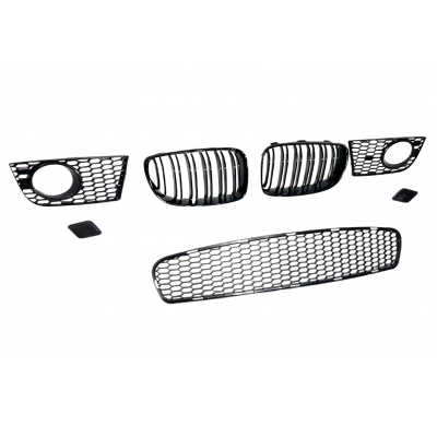 Paragolpes Delantero BMW E82/E88/E87/E81 Flaps Look M2 Plástico ABS