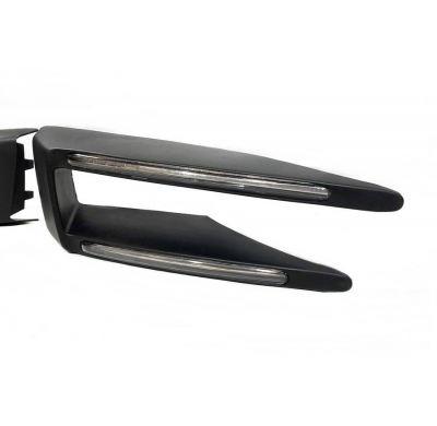 Paragolpes Delantero Porsche Macan 2014-2017 Look Turbo Plástico ABS