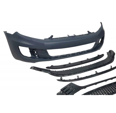 Paragolpes Delantero Volkswagen Golf 6 Look GTI Plástico ABS