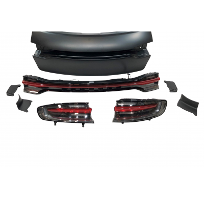 Portón Porsche Macan 2014-2019 Look 2020 Aluminio Metal