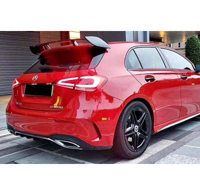 Alerón Mercedes W177 Look AMG Negro brillante Plástico ABS