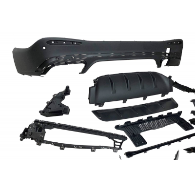 Difusor Trasero Mercedes GLC X254 2023+ Plástico ABS