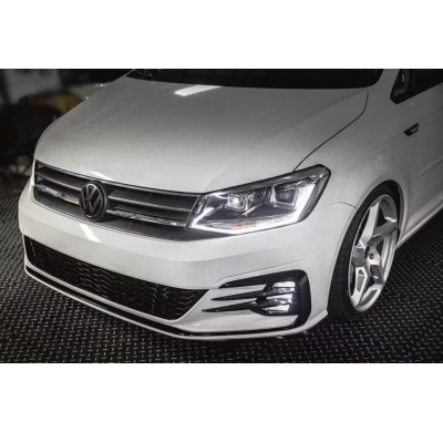 Paragolpes Delantero Volkswagen Caddy 2016-2020 Look Golf 7.5 GTI Plástico ABS