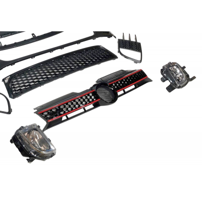 Paragolpes Delantero Volkswagen Golf 6 Look GTI Plástico ABS