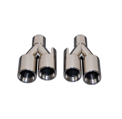 Paragolpes Trasero BMW E60 M5 Colas Escape Plástico ABS