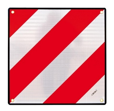 Placa V20 Homologada  Salida De Carga 50 X 50 Perforada En Los Ángulos