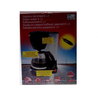 Cafetera 5-6 Tazas Cafe 24v Con Funcion Stop