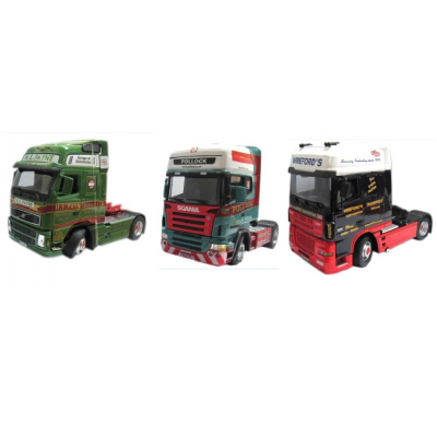 Cabeza De Camion Escala 1/50 Modelos Surtidos (Daf-Volvo-Scania)