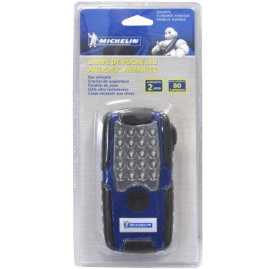 Lampara De Bolsillo Michelin 80 Lumenes Antichoque Imantada 8 Horas Autonomia