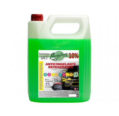 Anticongelante 10% 5 Litros Verde