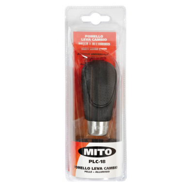 Pomo Cambio Cuero Negro "Mito"