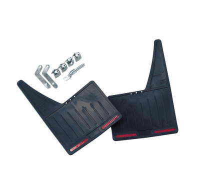 Guardabarros Universales Pvc Con Reflectores 2 Piezas