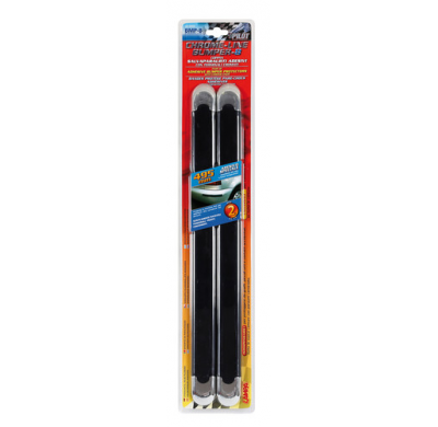 Protector De Paragolpes Bumper Negro/Cromo 495x25 Mm