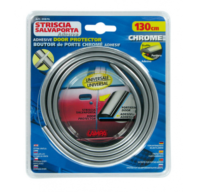 Protector De Puertas Cromado 130 Cm