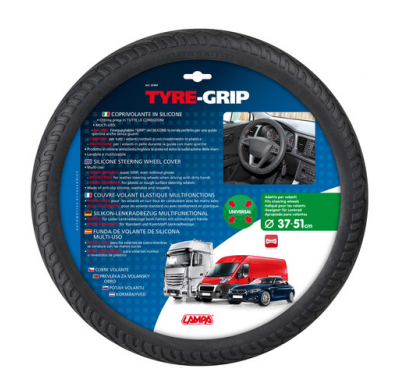 Funda Volante Tyre-Grip Silicona 37-51 Cm
