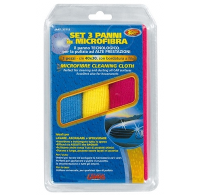 Lote 3 Bayetas Microfibra 30x40