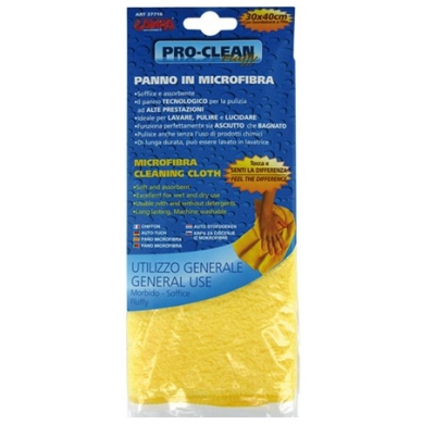 Gamuza Microfibra Abrillantadora Serraje 40cm X 40cm