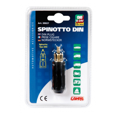 Enchufe Mechero Din 12/24v 15a